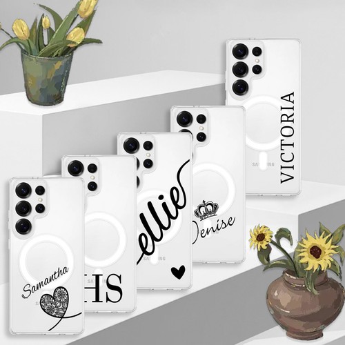 Magnetic custom name clear - magnetic,