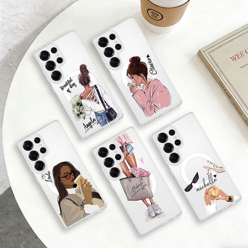 Fashion girl custom magnetic - fashion,