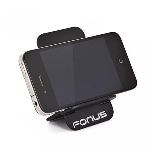 Black compact fold stand - black, fold-up